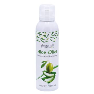 Ápoló hab Aloe-Olíva 